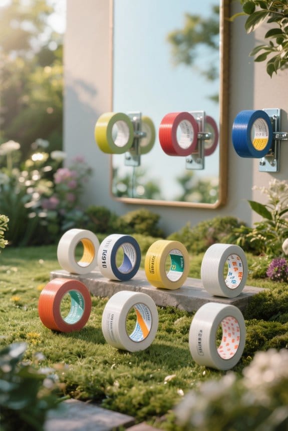 best mirror mounting tapes