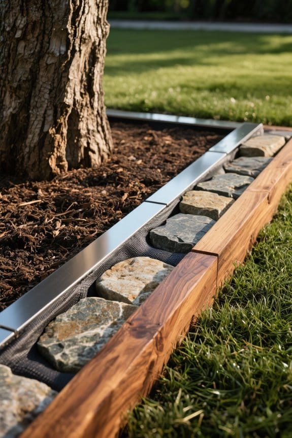 choosing durable landscape edging