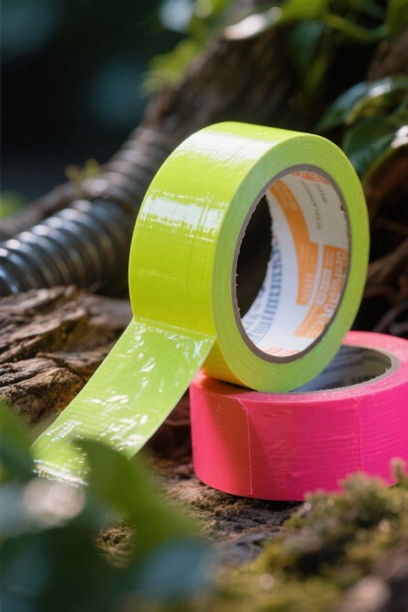 choosing fluorescent duct tape