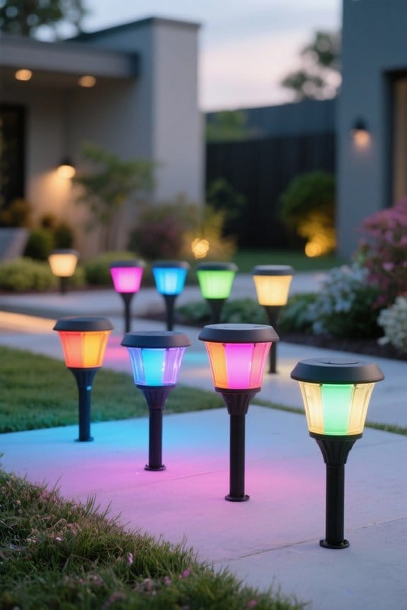 color changing lights remote