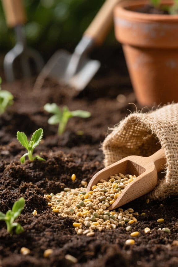 corn gluten meal application