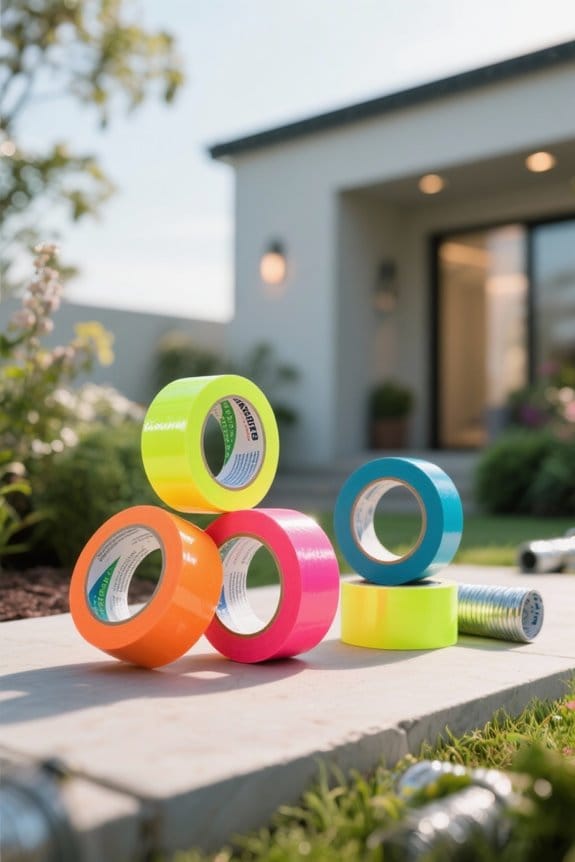 fluorescent duct tapes guide