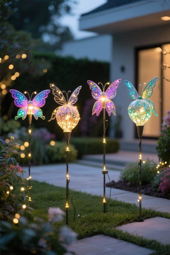 garden fairy lights selection