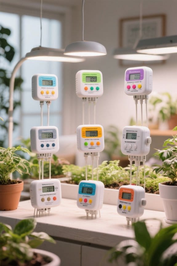 indoor gardening light management