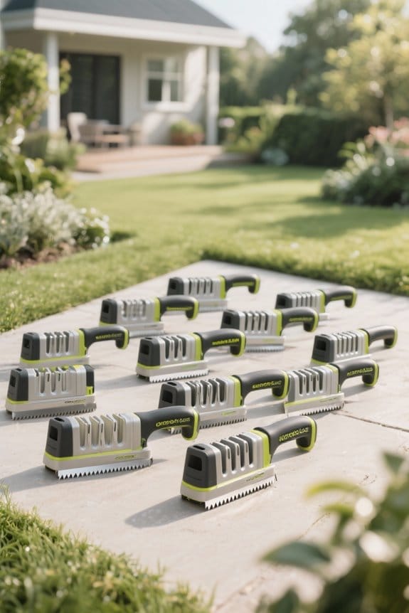 lawn edge sharpening tools