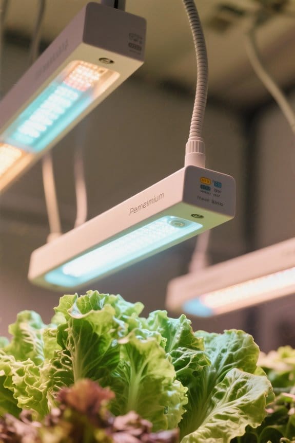 lettuce grow light selection