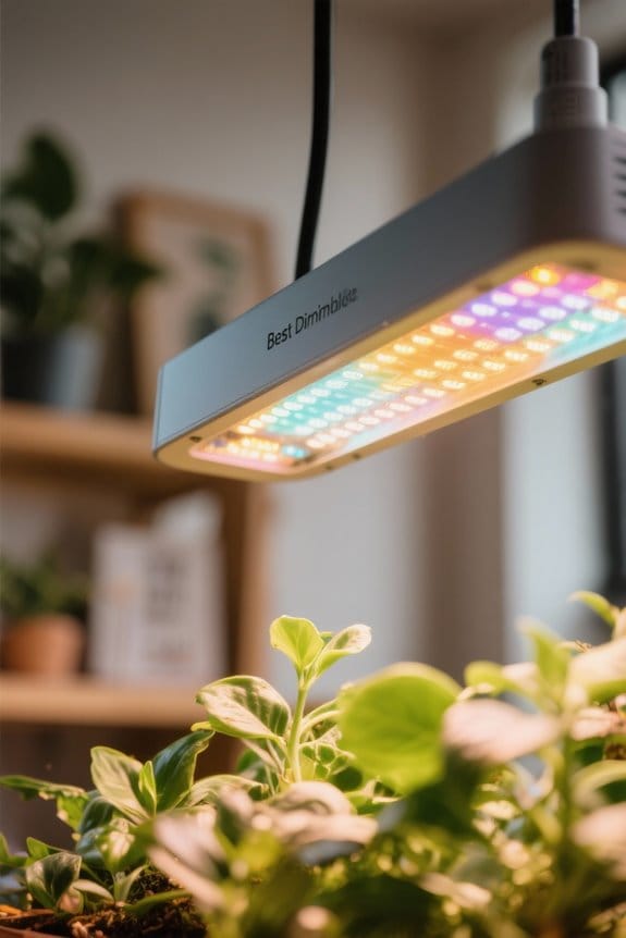 light spectrum and efficiency