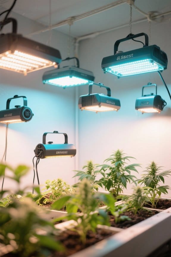 optimal lighting for gardens