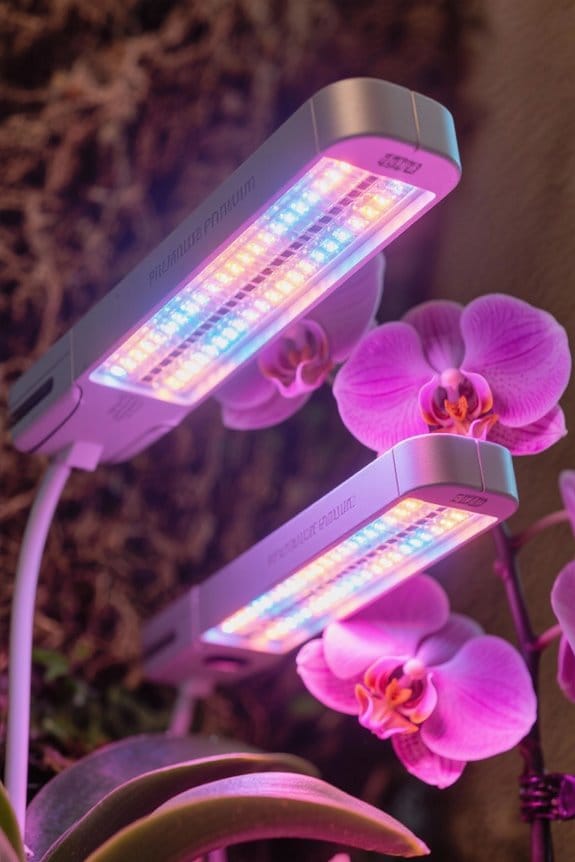 orchid grow lights considerations