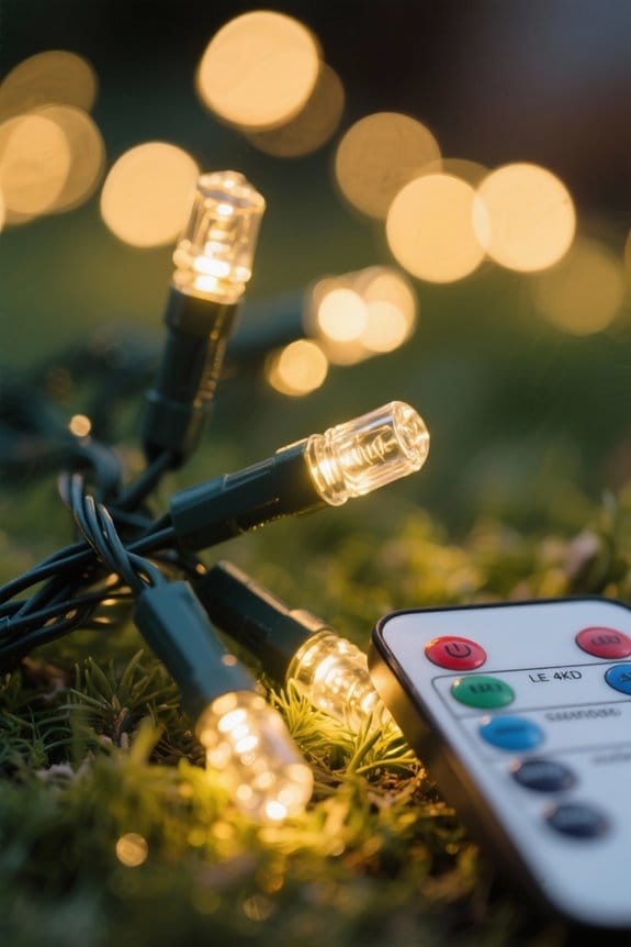 remote controlled led fairy lights