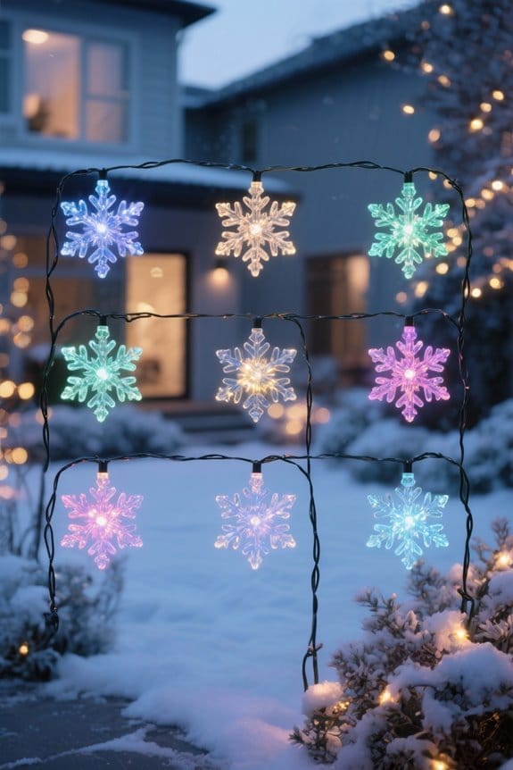 snowflake fairy lights review