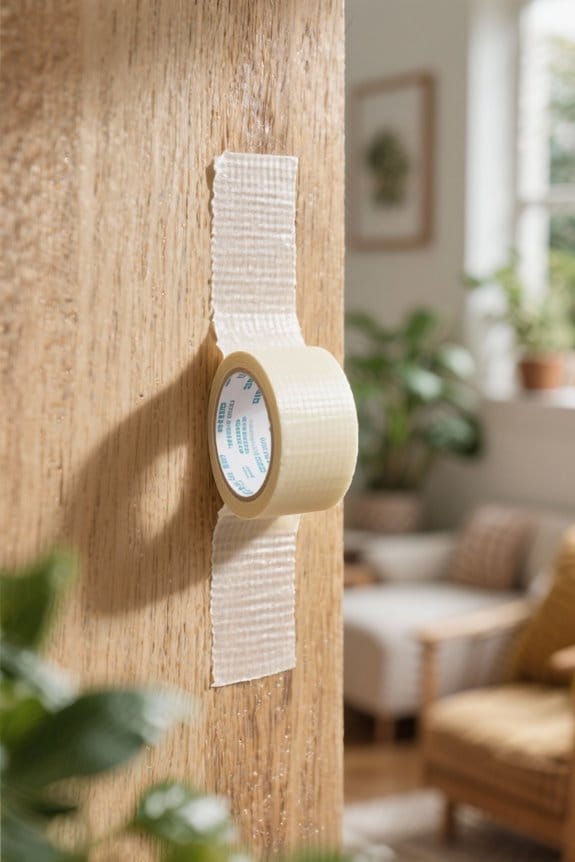 temporary adhesive tape applications