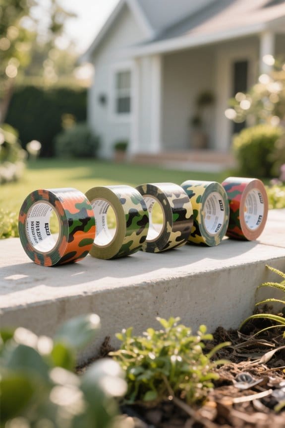 top camouflage duct tapes