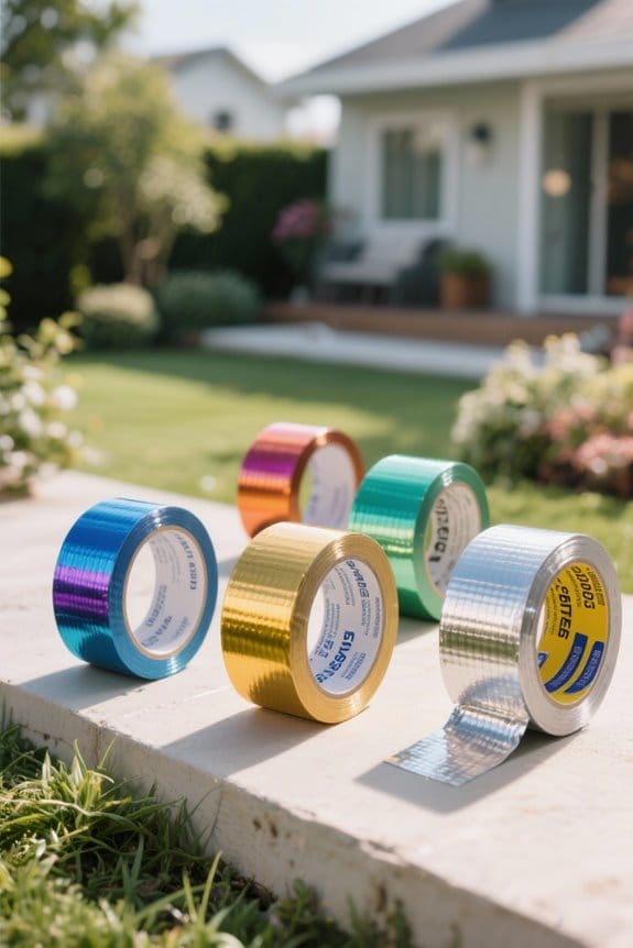 top metallic duct tape