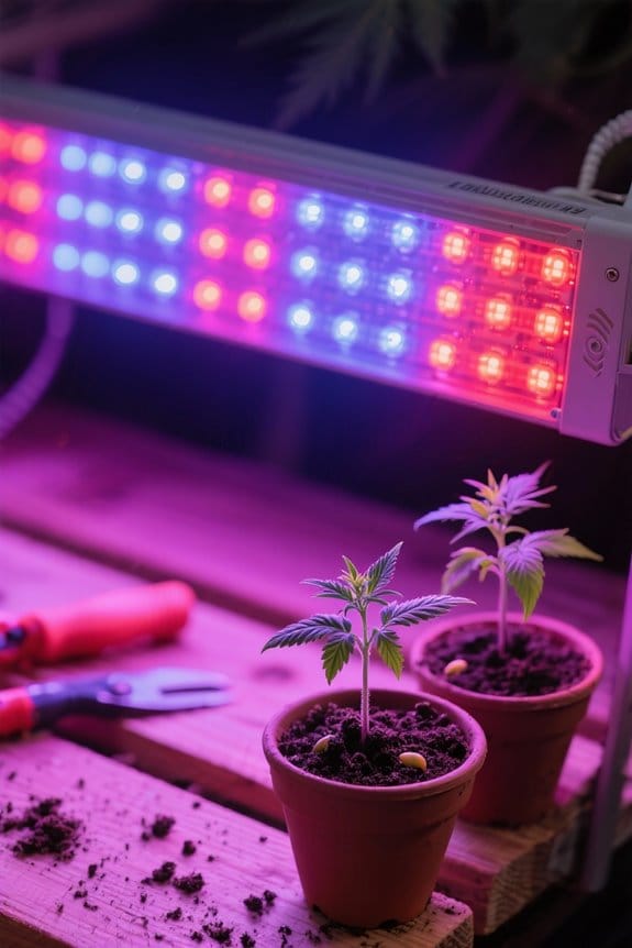 optimal light spectrum growth