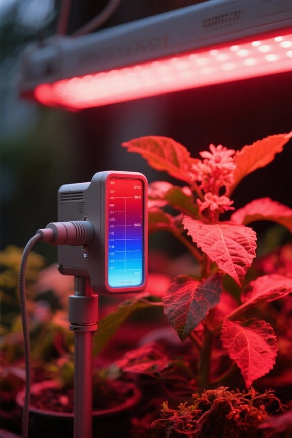 red light enhances growth